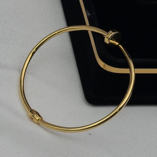 اسوارة ذهب المسمار عيار 21