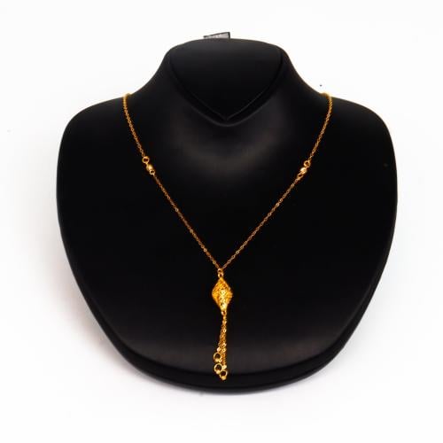 سبحة ذهب بحريني عيار 21 وزن 2.9 جرام