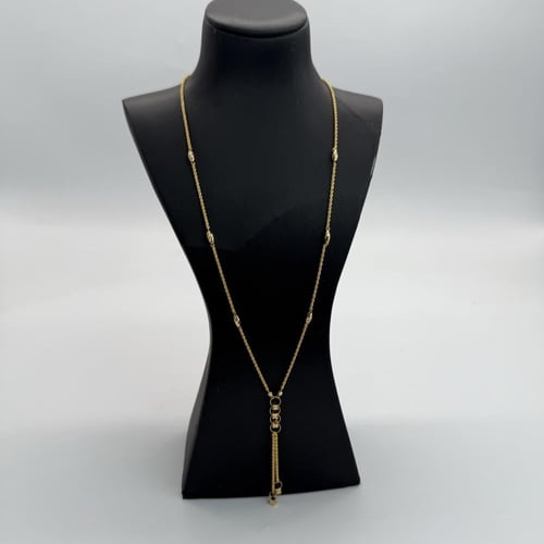 سلسلة ذهب عيار 21 بتصميم مبروم وزن 5.94 جرام