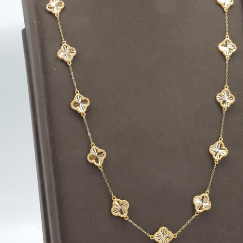 سبحة نواعم الفان كليف عيار 18 وزن 6.4 جرام