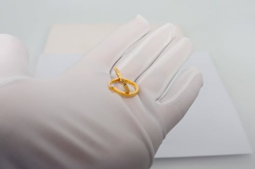 حلق فرزاتشي عيار 18