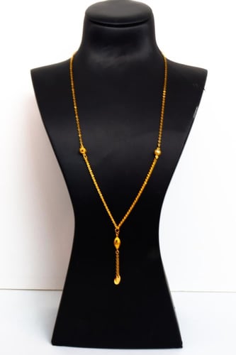 افخم سبحة ذهب عيار 21 نواعم وزن 2.9 جرام