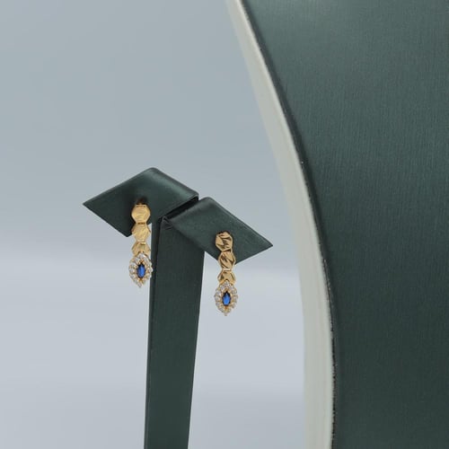 طقم ذهب عيار 21 تصميم جناح صقر الماسي وزن 13.03 جر...