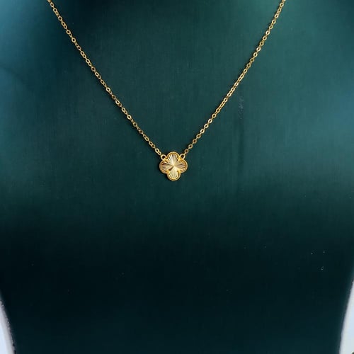 طقم ذهب الفان كليف ناعم لبس يومي عيار 21 وزن 3.9 ج...