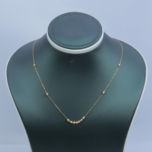 سلسال ذهب الكور عيار 21 وزن 1.87 جرام