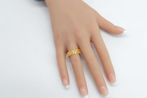 دبلة ذهب عيار 21