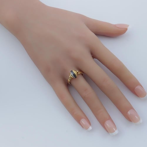 افخم خاتم بوشرون ذهب عيار 18 وزن 4.05 جرام