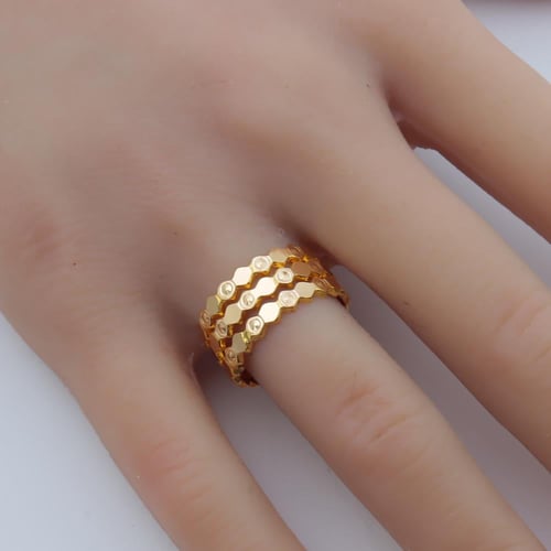 افخم خاتم مرامي ذهب عيار 21 ناعم وزن 3.1 جرام