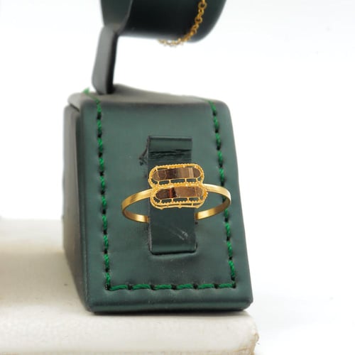 طقم ذهب غصن الزيتون عيار 21 وزن 12.57 جرام