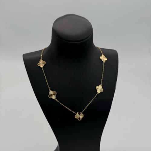 عقد ذهب الفان كليف عيار 21 وزن 4.9 جرام