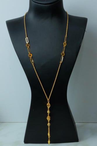 عقد سبحة ذهب عيار 21 وزن 8 جرام - تألقى باناقة الت...