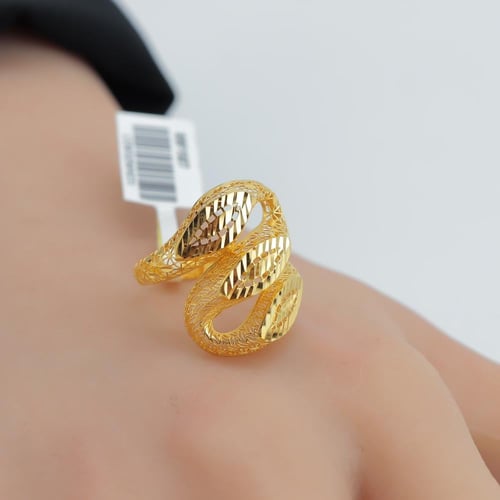 خاتم ذهب عيار 21