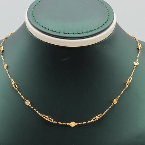 عقد ذهب عيار 18 وزن 4.22 جرام