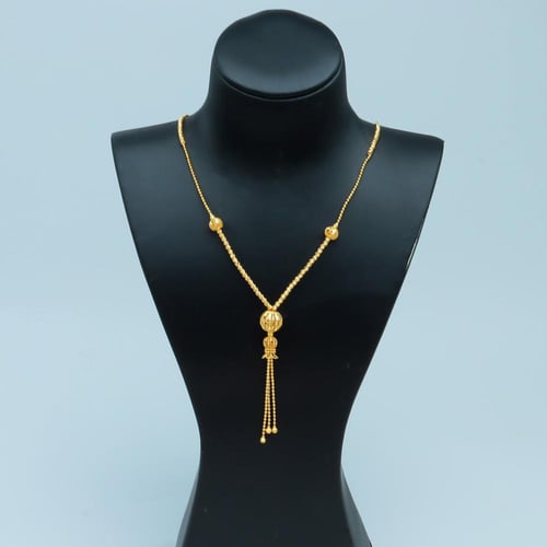 سبحة ذهب بحريني عيار 21 وزن 13.96 جرام