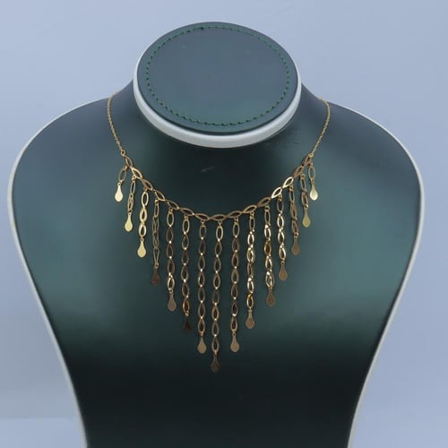 مخنق ذهب الرمش عيار 21 وزن 3 جرام