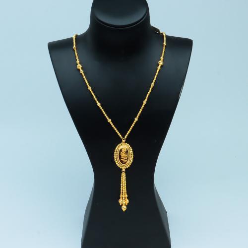 سبحة ذهب الوردة بتصميم كرات الدوريكاء عيار 21 وزن...