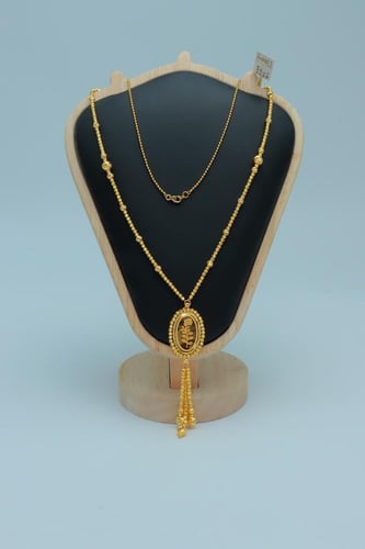 سبحة ذهب الوردة بتصميم كرات الدوريكاء عيار 21 وزن...