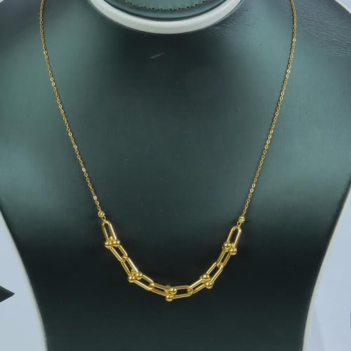 طقم المونيكا ذهب عيار 21 وزن 14.9 جرام