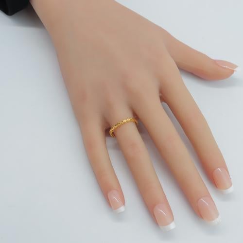 دبلة ذهب عيار 21 انفينتي رفيعة وزن 0.66 جرام