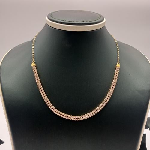 سلسال التنس عيار 21 وزن 6.16 جرام تصميم عصري وانيق