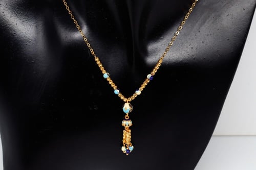 سلسال ذهب تصميم هندي عيار 21