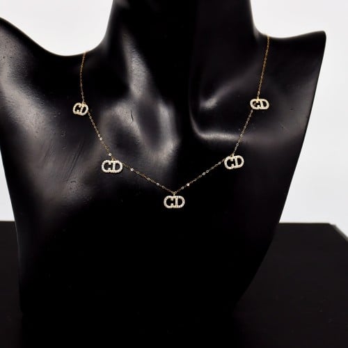 تشوكر CD تصميم الماسي عيار 18