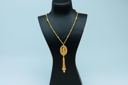 سبحة ذهب الوردة بتصميم كرات الدوريكاء عيار 21 وزن...