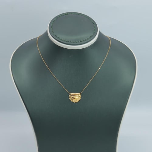 عقود ذهب الرمش بثلاثة الوان مختلفة عيار 21