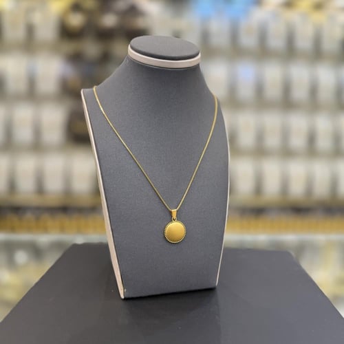 تعليقه المطفي مع السلسال عيار 21 وزن 6.55 جرام