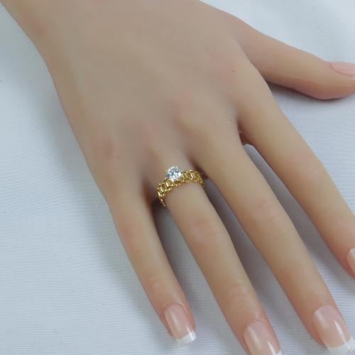 خاتم ذهب فخم عيار 18 تصميم رولكس ايطالي وزن 3 جرام