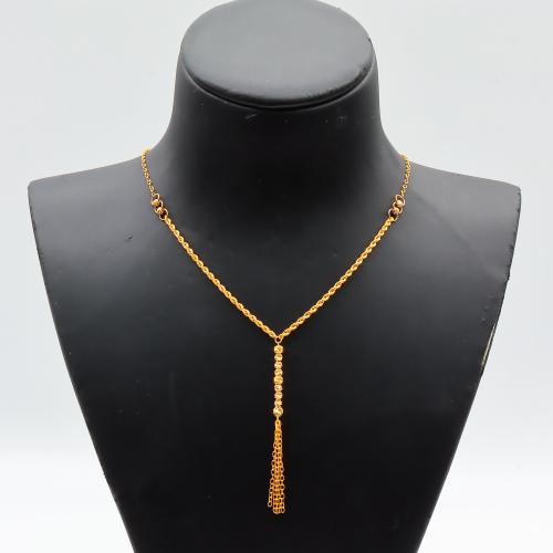 سبحة ذهب عيار 21 وزن 2.56 جرام