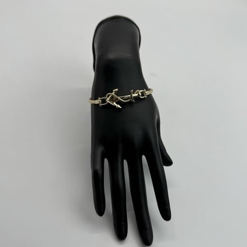 اسوارة ذهب تصميم ايطالي عيار 18 وزن 12.6 جرام