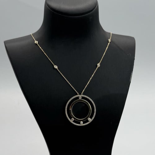 سبحة ذهب المسيكاء عيار 18 بتصميم الماسي وزن 12 جرا...