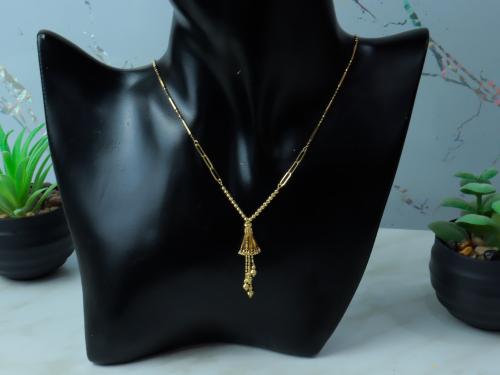 سلسال ذهب جنزير تصميم دقة ياباني عيار 18 وزن 5.2 ج...