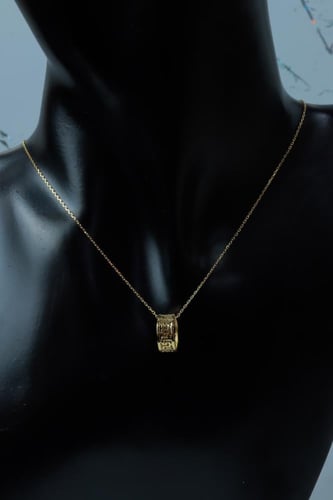 سلسال ذهب ناعم عيار 18 بتصميم الدبلة الفخم الوزن 2...