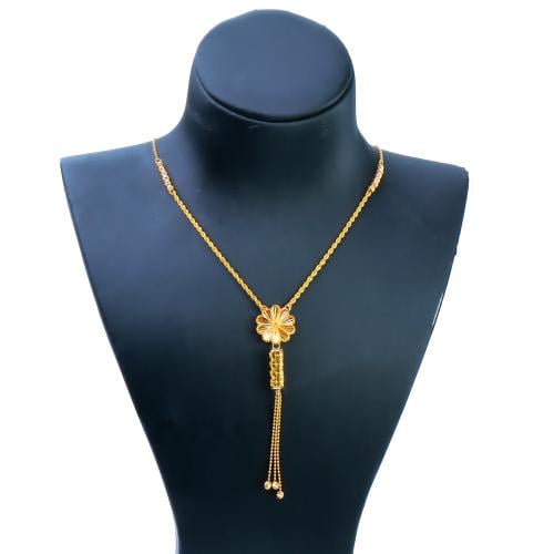 سبحة ذهب الوردة عيار 21 وزن 5.15 جرام