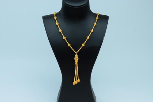 سبحة ذهب بحريني عيار 21 وزن 20.8 جرام