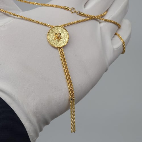 سبحة الورده دائرية ذهب عيار 21 وزن 7.7 جرام