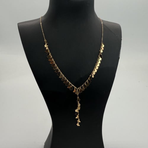 سبحة ذهب الرمش عيار 21 وزن 3.3 جرام