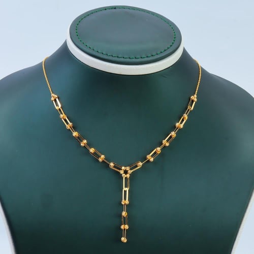 سلسال ذهب المونيكاء عيار 21 وزن 5.2 جرام