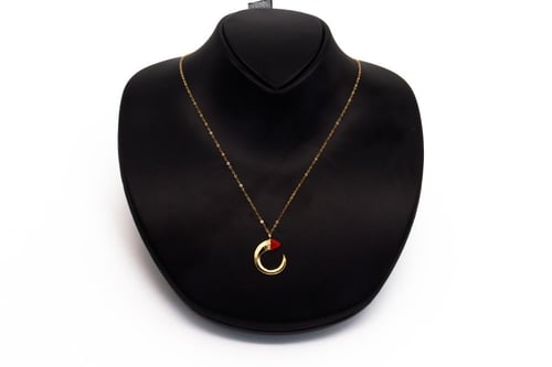 سلاسل ذهب تصميم ايطالي عيار 18 متوفر باربعة الوان...