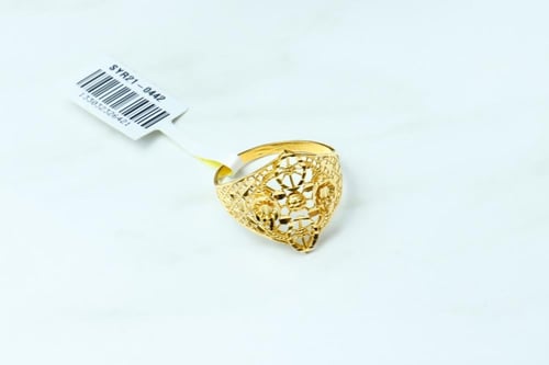 خاتم ذهب شرقي عيار 21