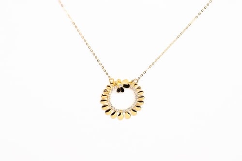 سلسال ذهب الباقيت عيار 18 الوزن: 2.6 جرام