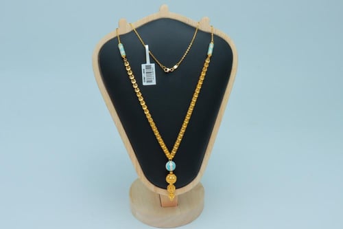 سبحة ذهب هندي عيار 21 وزن 12.18 جرام