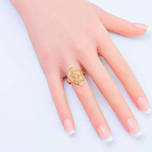 خاتم ذهب عيار 21