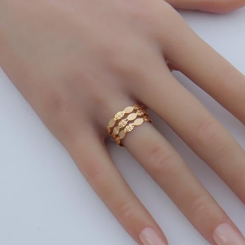 اجمل خاتم مرامي ذهب عيار 21 ناعم وزن 3.9 جرام