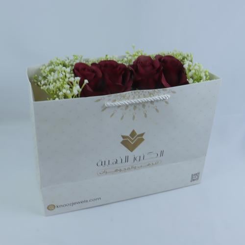 تغليف الاهداء (Red Roses)