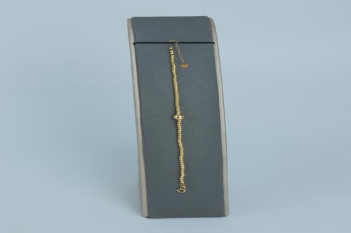 اسوارة ذهب الببلز عيار 18 وزن 1.37 جرام