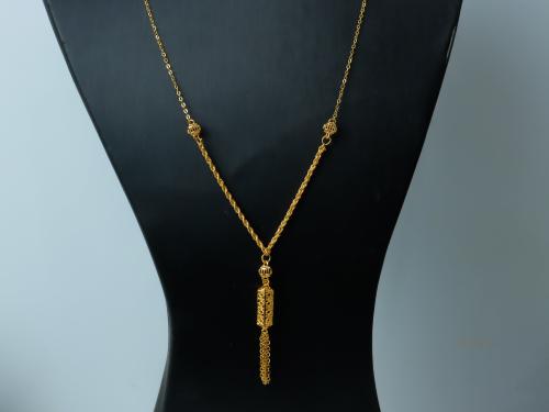 سبحة ذهب الهبة عيار 21 وزن 2.3 جرام