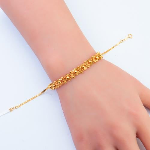 سوارة ذهب عيار 21 وزن 4.15 جرام